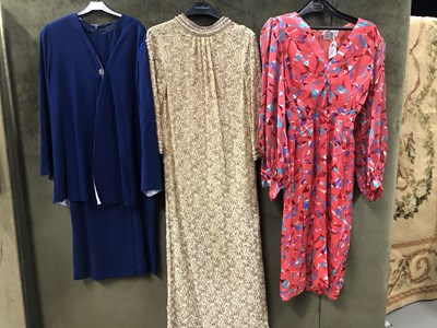 Lot 153 - Three vintage dresses to include Morton Myles...