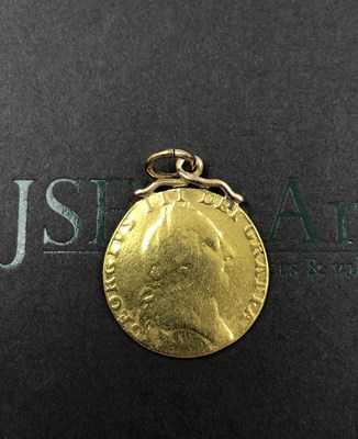 Lot 2 - Georgian 1788 22ct gold Spade Guinea coin with...
