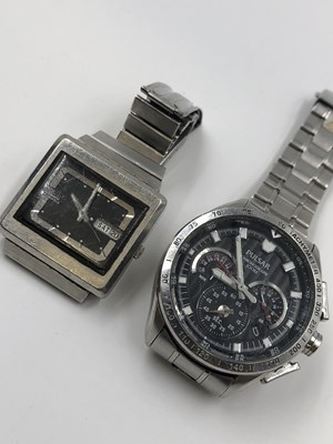 Lot 52 - A vintage Seiko automatic stainless steel TV...