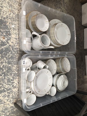 Lot 518 - A Noritake Courtney patter dinner and coffee...