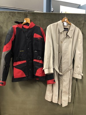 Lot 196 - A Premier waterproof motorbike jacket XL and a...