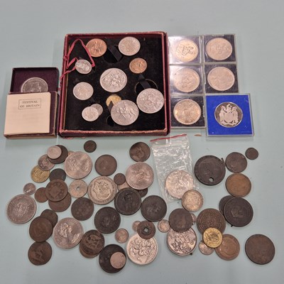 Lot 92 - Coins- Antique and later GB and world examples.