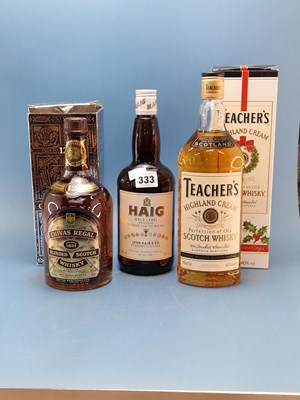 Lot 333 - Whisky Teachers Highland Cream 40% 70cl, Haig...