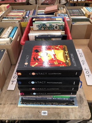Lot 131 - Books- large quantity- Contact illustrations,...