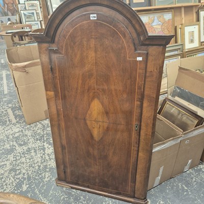 Lot 1296 - A 19th century corner cabinet.