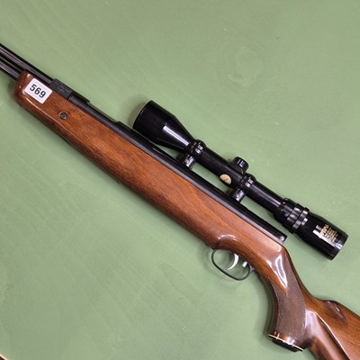 Lot 569 - Airgun- Weihrauch HW77 .22 underlever air...