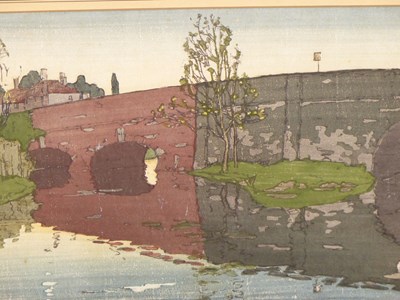 Lot 185 - Alan William Seaby (1867-1953), The bridge at...