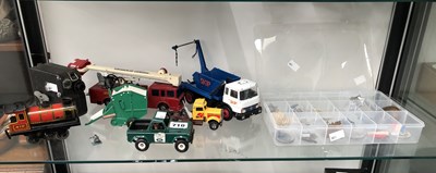 Lot 710 - Brittains and Matchbox die cast heavy vehicles,...