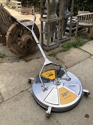 Lot 1357 - A Whirl-A-Way 30 inch floor washer.