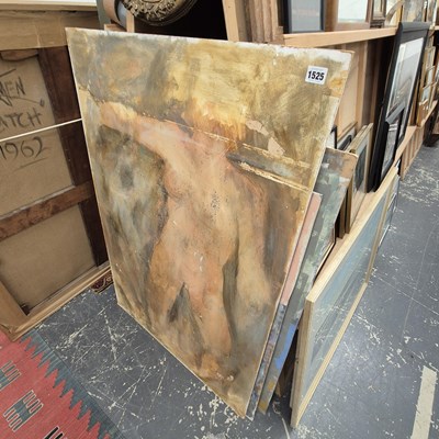 Lot 1525 - Various oil artworks by Mark Churchill