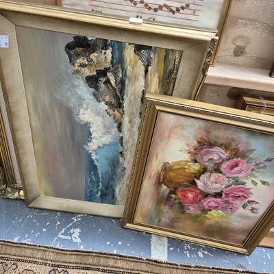 Lot 1541 - Elizabeth Spencer. oil on canvas portrait and...