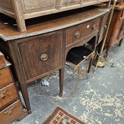 Lot 315 - An early 20th century georgian style mahogany...