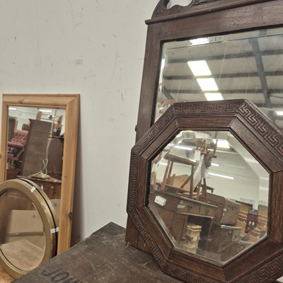 Lot 409 - Various wall mirrors