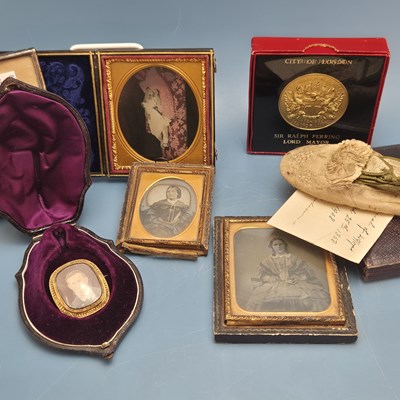 Lot 1429 - A 1719 bible together with the owners family...