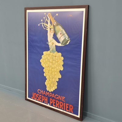 Lot 284 - A vintage Art Deco Joseph Perrier Champagne...