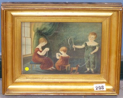Lot 298 - Early 19th Century English naive school,...