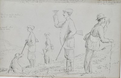 Lot 3 - Late 19th Century English school, a caricature...