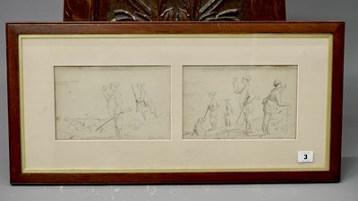 Lot 3 - Late 19th Century English school, a caricature...