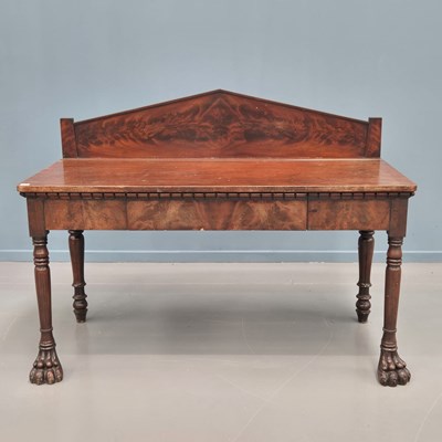 Lot 1322 - A Mid 19th century Scottish or Irish mahogany...
