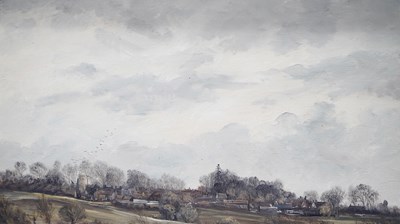 Lot 635 - Edward Stamp (B. 1939), ARR. view of Oving,...