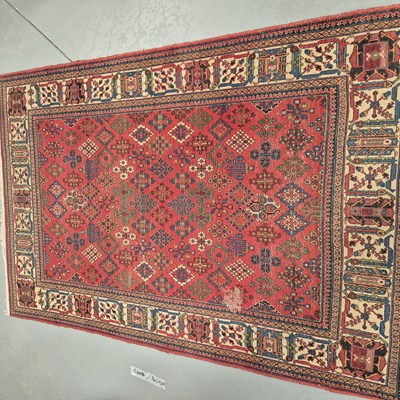 Lot 1739 - Two Persian Joshegan rugs, 210 x 140, 160 x...