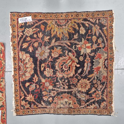 Lot 1774 - An antique Persian Zeigler Sultanabad fragment...
