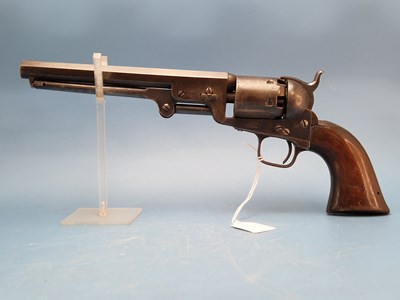 Lot 1830 - A 36 cal Colt London Navy no 32625  C/w Holster.