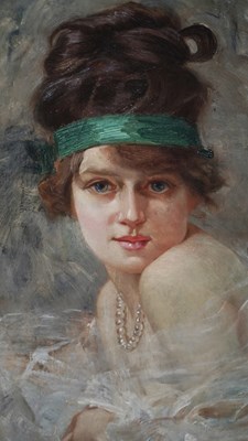 Lot 1381 - Arthur Spooner (1873-1962), portrait of a...