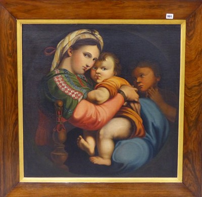 Lot 991 - 19th century. After Raphaello Sanzio...