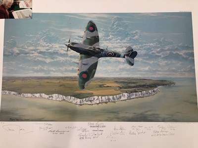Lot 1804 - Print - Fighting Lady Graeme Lothian (7/12)...