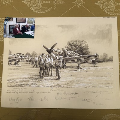 Lot 1807 - Print - Welcoming Respite Robert Taylor, 11...