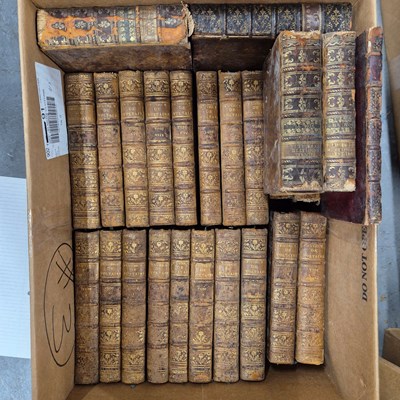 Lot 374 - Books: 'The Works of Voltaire' 1757 (18 vols)...