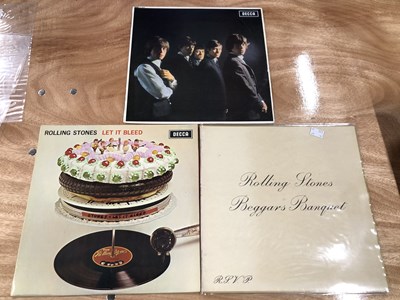 Lot 44 - The Rolling Stones - 3 Mono LP Records; 1st LP...