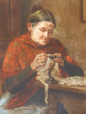 Lot 256 - Harry Fogan (1877-1933), portrait of a lady...