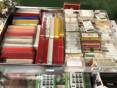 Lot 206 - A collection of playing and cigarette cards