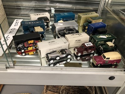 Lot 231 - Eleven Ertle boxed die cast vintage vehicles