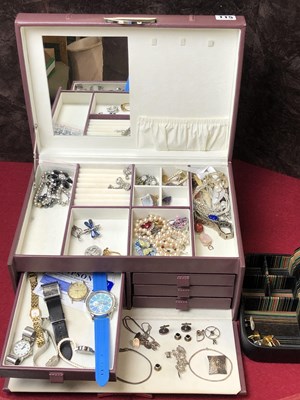 Lot 115 - Jewellery and watches- a selection of silver...