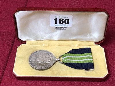 Lot 160 - A cased Colonial Police Medal for Meritorious...