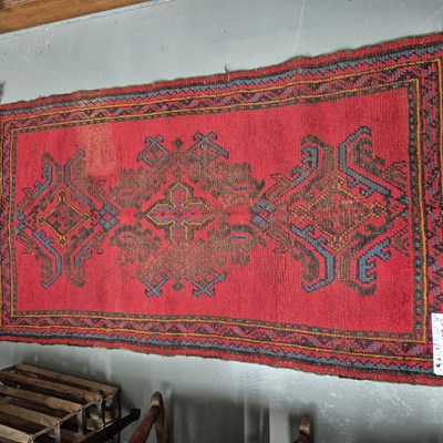 Lot 997 - A Persian tribal rug 161 x 104, a similar...