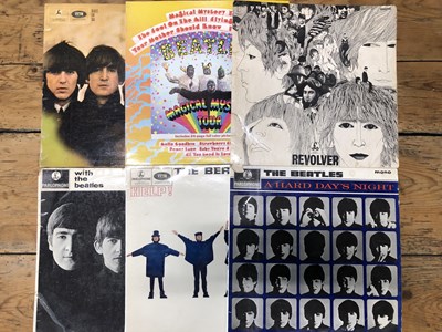 Lot 103 - The Beatles - 6 LP Records; Revolver 1st Mono...