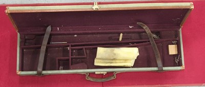 Lot 151 - A vintage Bradey canvas and leather-trimmed...
