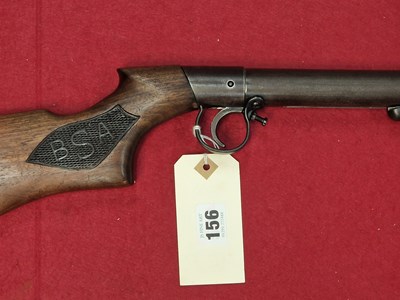 Lot 156 - Airgun.- A Rare early BSA Breakdown pattern...