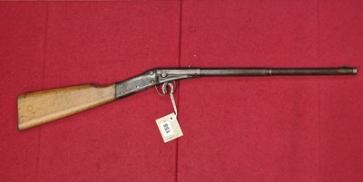 Lot 158 - Airgun.- Hector Tin plate break barrel .177...