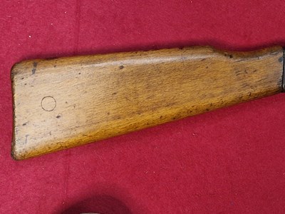 Lot 158 - Airgun.- Hector Tin plate break barrel .177...