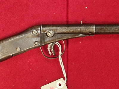 Lot 158 - Airgun.- Hector Tin plate break barrel .177...