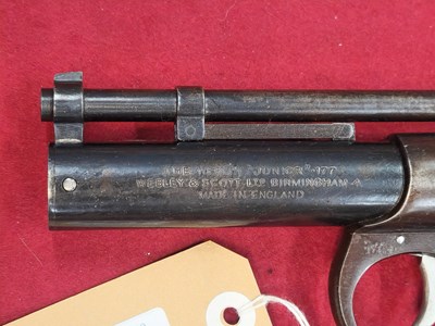 Lot 159 - Airgun.- A Webley Junior air pistol series 2...