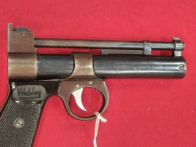 Lot 159 - Airgun.- A Webley Junior air pistol series 2...