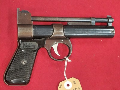Lot 159 - Airgun.- A Webley Junior air pistol series 2...