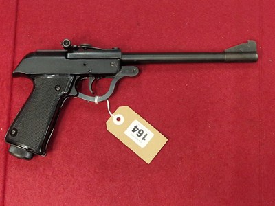 Lot 164 - Airgun.- A rare Predon Lucznik air pistol...