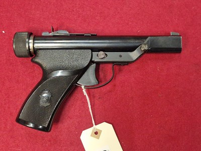 Lot 165 - Airgun.- A rare Hy-Score sporter air pistol....